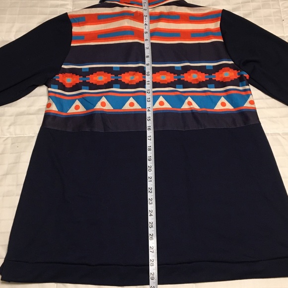 Geometric Quarter-Zip Jacket (XL) - Picture 7 of 8